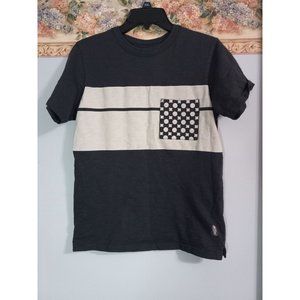 Uniqlo XS Grey Karakami Karacho Short Sleeve Graphic T-Shirt Top